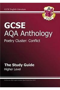 GCSE Anthology AQA Poetry Study Guide (Conflict) Higher (A*-G course)
