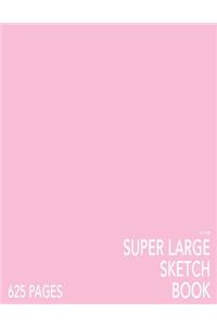 Icy Pink Super Large Sketchbook