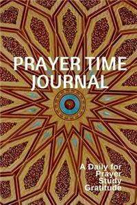 Prayer Time Journal