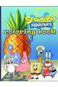 Spongebob Coloring Book: Spongebob Squarepants Coloring Book for Kids and Adults