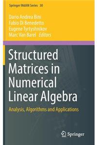 Structured Matrices in Numerical Linear Algebra