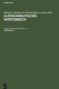 Althochdeutsches Wörterbuch