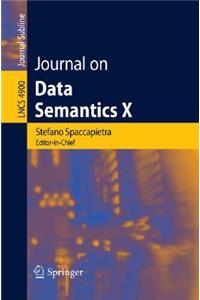 Journal on Data Semantics X