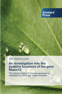 investigation into the putative functions of the gene Ntann12