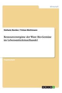 Ressourcenregime der Ware Bio-Gemüse im Lebensmitteleinzelhandel