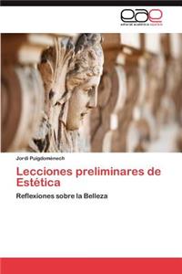 Lecciones Preliminares de Estetica