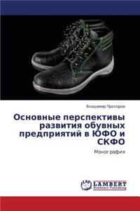 Osnovnye Perspektivy Razvitiya Obuvnykh Predpriyatiy V Yufo I Skfo