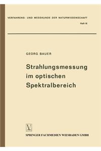Strahlungsmessung im optischen Spektralbereich