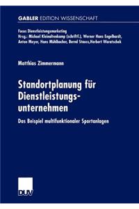 Standortplanung Für Dienstleistungsunternehmen