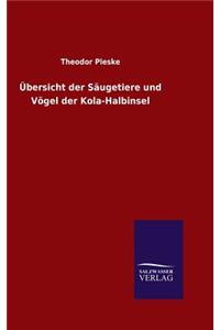 Übersicht der Säugetiere und Vögel der Kola-Halbinsel