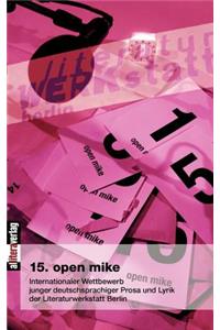 15. open mike