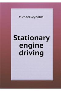 Stationary Engine Driving