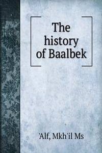 history of Baalbek