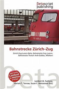 Bahnstrecke Zurich-Zug