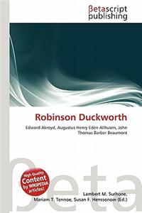 Robinson Duckworth