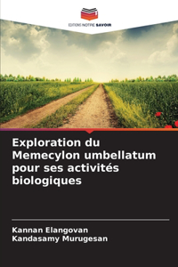 Exploration du Memecylon umbellatum pour ses activités biologiques