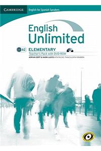 English Unlimited for Spanish Speakers Elementary Teacher's Pack (Teacher's Book with DVD-Rom)