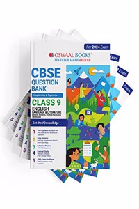 Oswaal CBSE Question Bank Class 9 English, Math, Science & Social Science (Set of 4 Books) (For 2023-24 Exam)