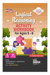 Perfect Genius Logical Reasoning Activity Workbook for Ages 5 to 8 - 2nd Edition | Must for Olympiad Exams | Builds 91 Life Skills