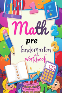 Math pre kindergarten workbook