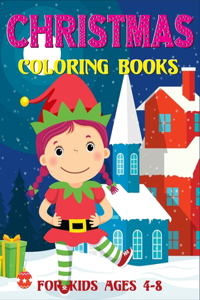 Christmas Coloring Books For Kids Ages 4-8
