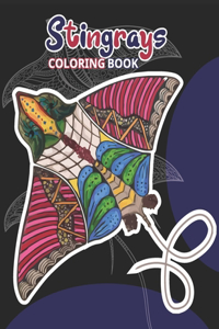 Stingrays Coloring Book