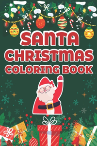 Santa Christmas Coloring Book