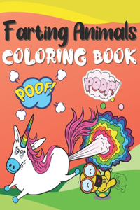 Farting Animals Coloring Book