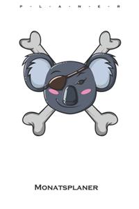 Piraten-Koala Monatsplaner
