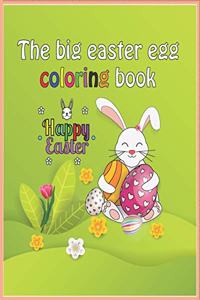 The big easter egg coloring book