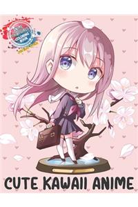 Anime Chibi Girls Coloring Book