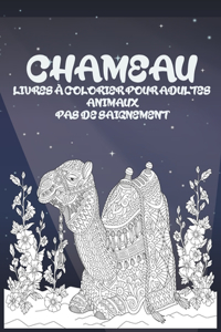 Livres à colorier pour adultes - Pas de saignement - Animaux - chameau