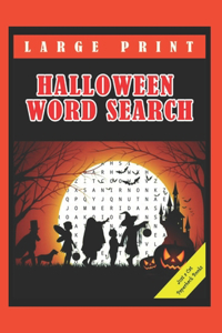 Halloween Word Search