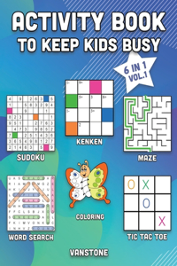 Activity Book to Keep Kids Busy