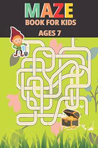 Maze Book For Kids Ages 7