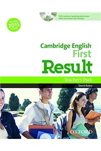 Cambridge English: First Result: Teacher's Pack