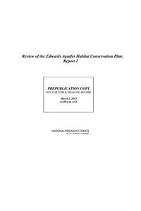 Review of the Edwards Aquifer Habitat Conservation Plan