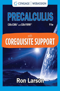Webassign with Corequisite Support for Larson's Precalculus, Single-Term Printed Access Card