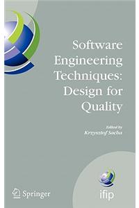 Software Engineering Techniques: Design for Quality
