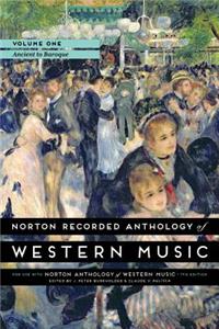 Norton Recorded Anthology of Western Music, Volume 1