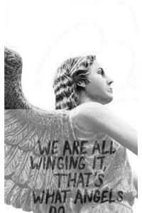 angel Writing Drawing journal