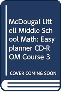 McDougal Littell Middle School Math: Easyplanner CD-ROM Course 3