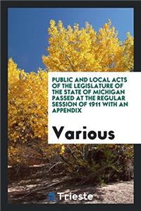 PUBLIC AND LOCAL ACTS OF THE LEGISLATURE