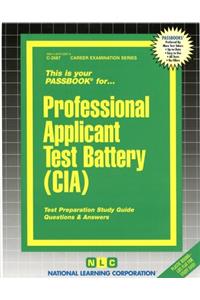 Professional Applicant Test Battery (Cia)