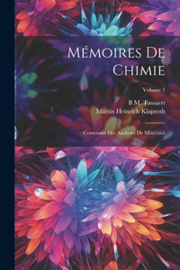 Mémoires De Chimie