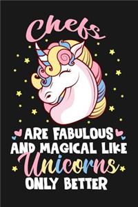 Chefs Are Fabulous And Magical Like Unicorns Only Better