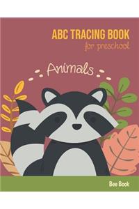 Animals ABC Tracing Book For Preschool