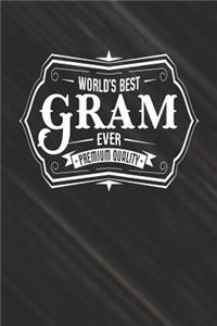 World's Best Gram Ever Premium Quality