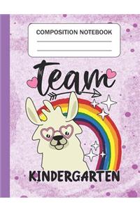 Team Kindergarten - Composition Notebook