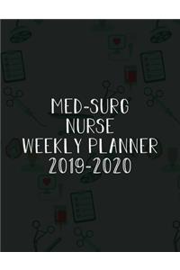 Med-Surg Nurse Weekly Planner 2019-2020